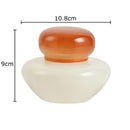 GobekUsa Glass Storage Jar with Lid Ring Jewelry Box Candy Pot Aroma Can