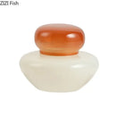 GobekUsa Glass Storage Jar with Lid Ring Jewelry Box Candy Pot Aroma Can