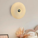 GobekUsa Glass Donut LED Wall Sconce for Living Room Bedroom Hallway Balcony Lighting