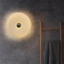 GobekUsa Glass Donut LED Wall Sconce for Living Room Bedroom Hallway Balcony Lighting