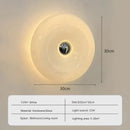 GobekUsa Glass Donut LED Wall Sconce for Living Room Bedroom Hallway Balcony Lighting