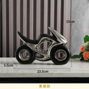 GobekUsa Ceramic Motorcycle Light Decoration for Living Room, Porch, Dining Side