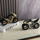 GobekUsa Ceramic Motorcycle Light Decoration for Living Room, Porch, Dining Side