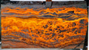 Orange Onyx Bookmatching Polished Marble Slab