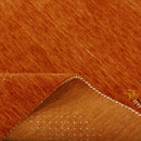 Orange Wool Area Rug - Hand Loomed with Intricate Border Design by The Rug Decor