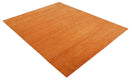 Orange Wool Hand Tufted Contemporary Area Rug - Made to Order by The Rug Decor