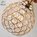 GobekUsa Crystal LED Wall Lamp: Modern Owl Wall Lights for Bedroom, Dining Room, and Living Room
