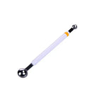 Orange stainless steel mini ball digger kitchen tool by Decorbites