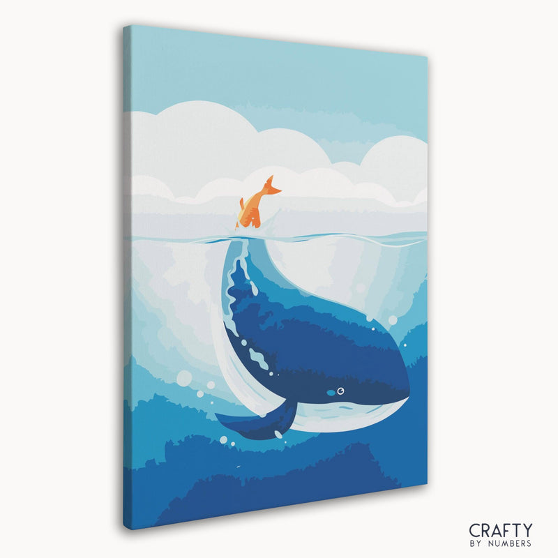 Orange Whale Tail