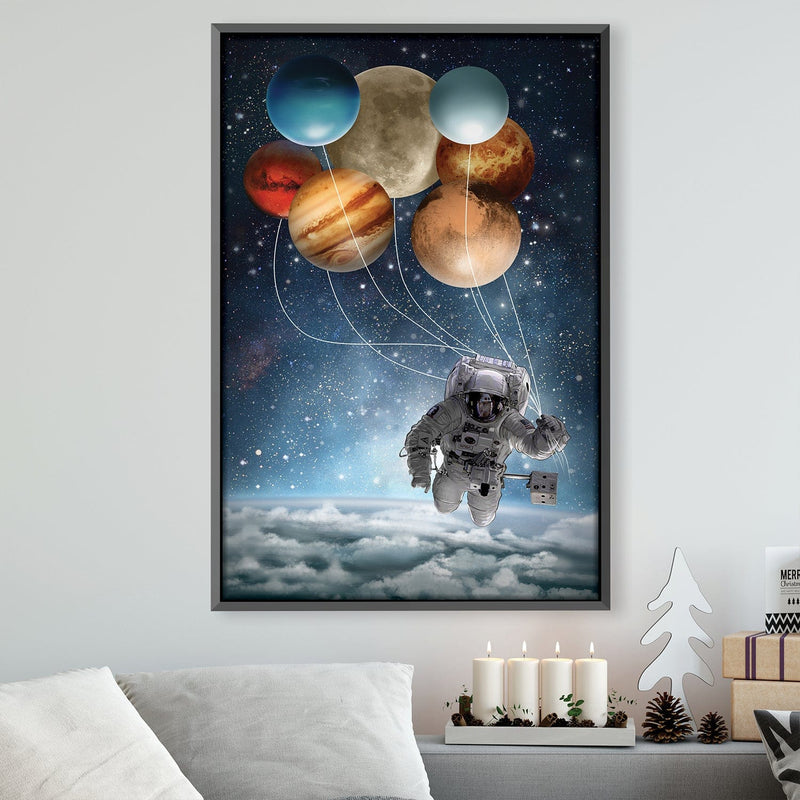 Orbital Balloons Canvas