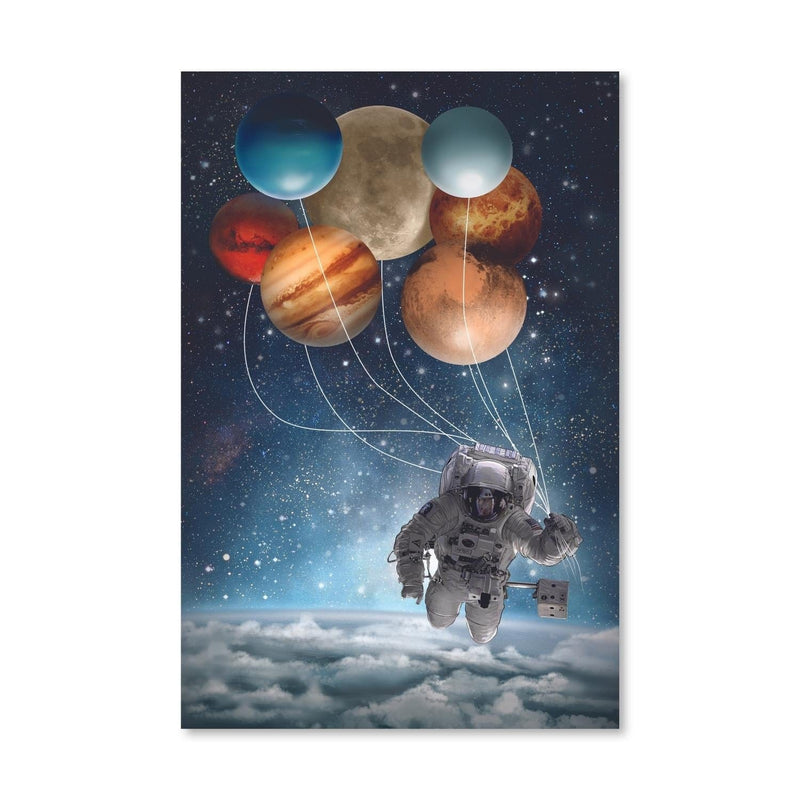 Orbital Balloons Canvas