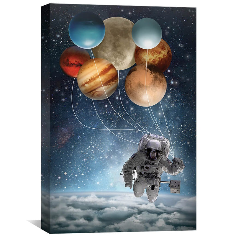 Orbital Balloons Canvas