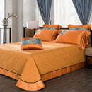 GobekUsa 200S Embroidery Egyptian Cotton Bedding Set - Queen King Linens