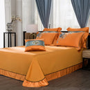 GobekUsa 200S Embroidery Egyptian Cotton Bedding Set - Queen King Linens