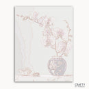 Orchid Flower In Vase