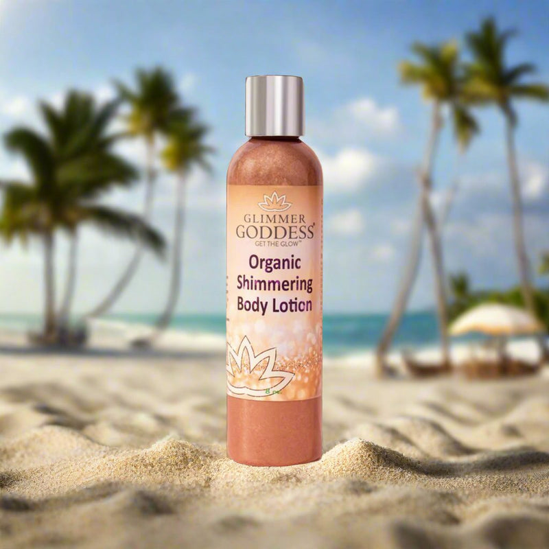 Organic Bronze Shimmer Body Lotion