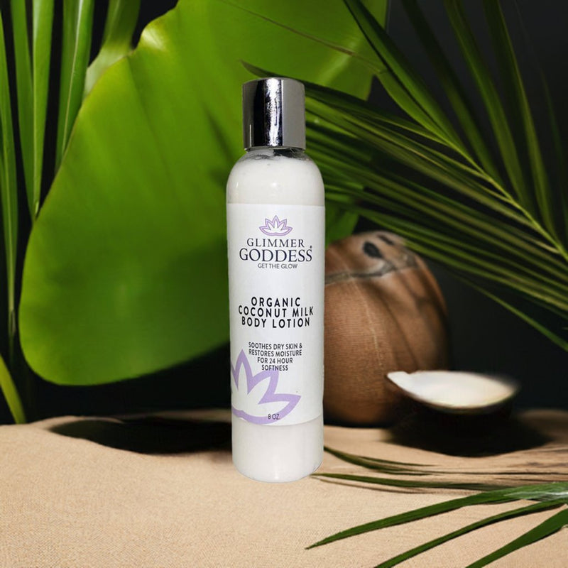 Organic Coconut Milk Body Lotion for Soft, Supple Skin