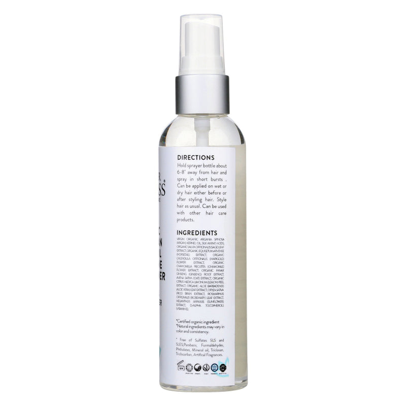 Organic Moroccan Argan Oil Hair Shine Spray