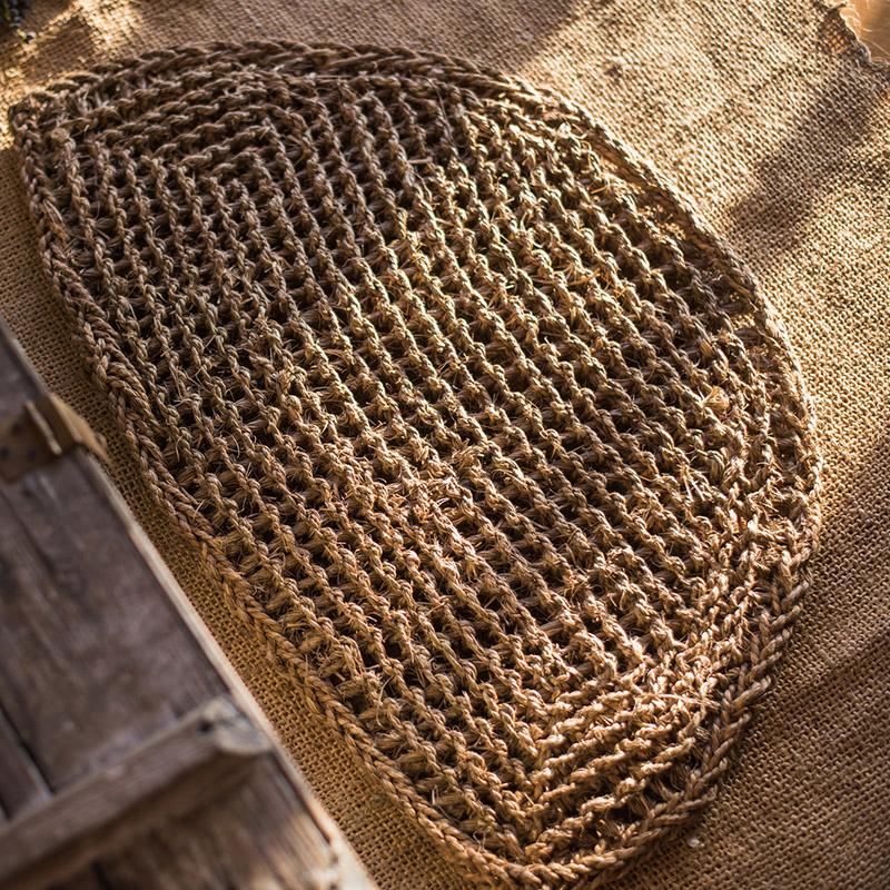 Organic Natural Straw Door Mat