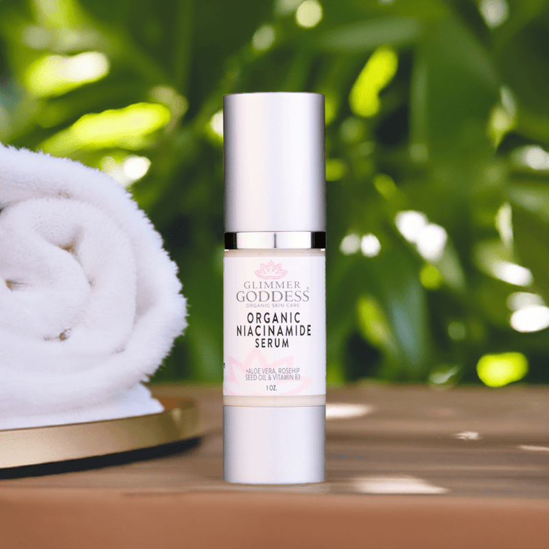 Organic Niacinamide Anti-Aging Serum - Tightens Pores, Reduces Wrinkles