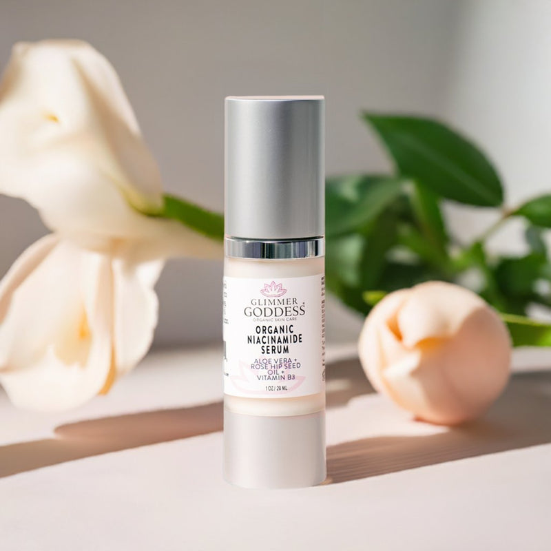 Organic Niacinamide Anti-Aging Serum - Tightens Pores, Reduces Wrinkles