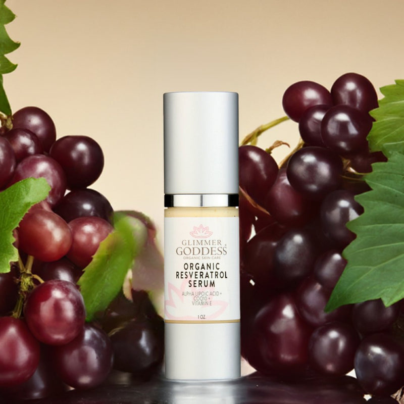 Organic Resveratrol Instant Firming Serum - Visibly Smooths Fine Lines