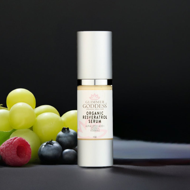 Organic Resveratrol Instant Firming Serum - Visibly Smooths Fine Lines