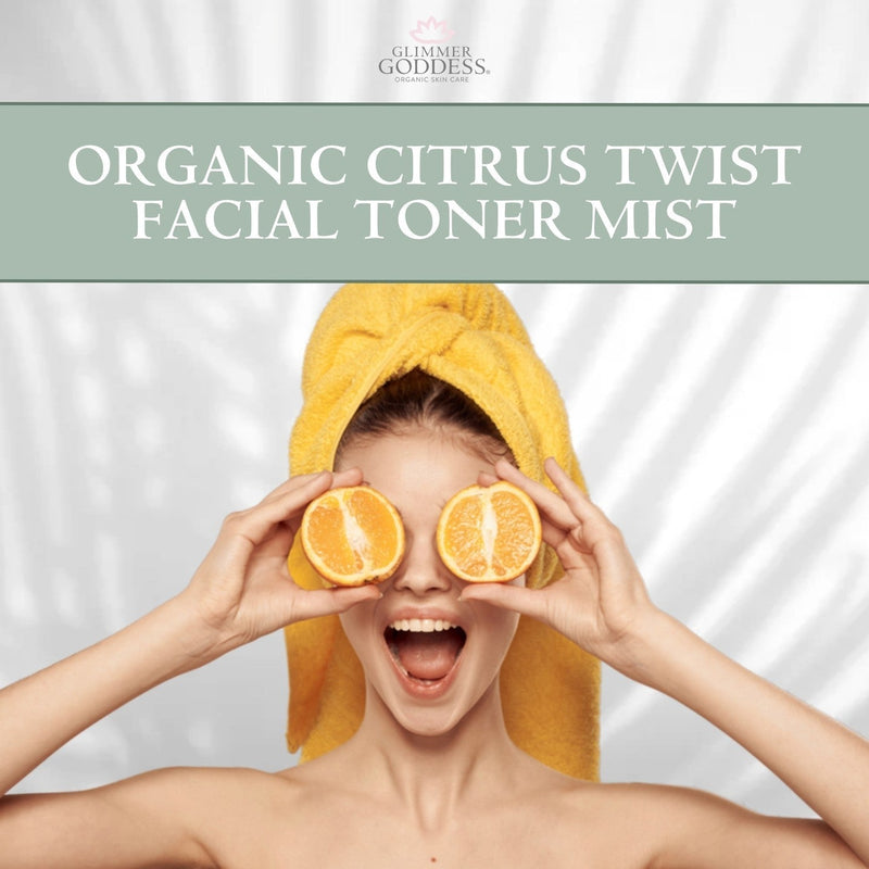 Organic Rose Water Citrus Twist Facial Toner