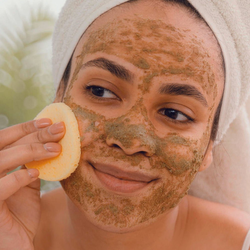 Organic Tumeric Vitamin C & E Brightening Face Mask - 2 oz.