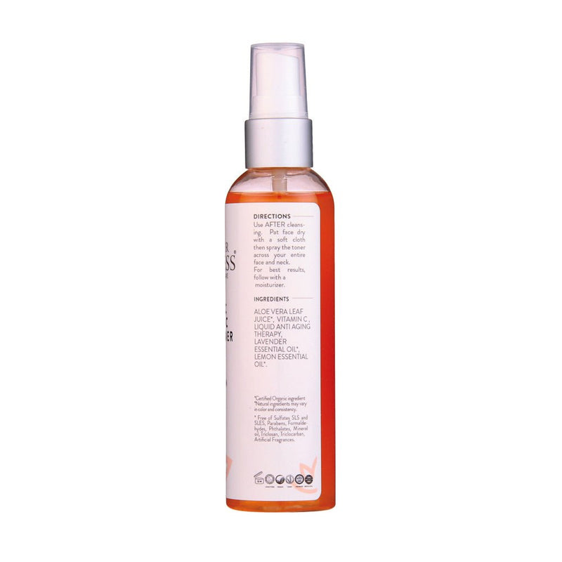 Organic Vitamin C Facial Toner & Natural Astringent