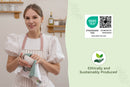 Striped Kitchen Towels by Organic Cotton Mart