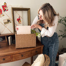 Woven Hanging File Basket by Decor Steals