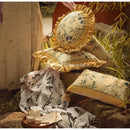 GobekUsa Autum Orchid Velvet Lumbar Pillow Cover - Oriental Home Decor