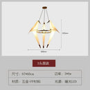 GobekUsa Bird Design LED Hanging Chandelier for Dining and Living Spaces