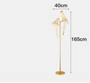GobekUsa Bird Design LED Hanging Chandelier for Dining and Living Spaces