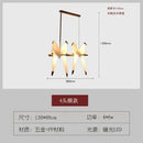 GobekUsa Bird Design LED Hanging Chandelier for Dining and Living Spaces
