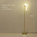 GobekUsa Bird LED Floor Lamp for Living Room & Bedroom