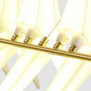 GobekUsa Crane Chandelier Iron LED Light for Bedroom Dining Children's Room