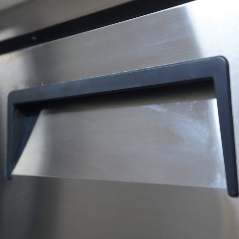 Orikool Commercial Refrigerator Sandwich & Salad Prep Table With Butcher Block Cutting Board (SAK31598)