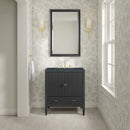 James Martin Myrrin 30" Single Bathroom Vanity, Carbon Oak