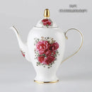 GobekUsa Bone China Tea Pot: Elegant European Porcelain Coffee Pot for Tea Lovers.