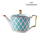 GobekUsa Bone China Tea Pot: Elegant European Porcelain Coffee Pot for Tea Lovers.