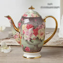 GobekUsa Bone China Tea Pot: Elegant European Porcelain Coffee Pot for Tea Lovers.