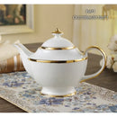 GobekUsa Bone China Tea Pot: Elegant European Porcelain Coffee Pot for Tea Lovers.