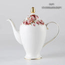 GobekUsa Bone China Tea Pot: Elegant European Porcelain Coffee Pot for Tea Lovers.