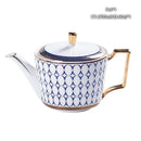 GobekUsa Bone China Tea Pot: Elegant European Porcelain Coffee Pot for Tea Lovers.