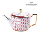 GobekUsa Bone China Tea Pot: Elegant European Porcelain Coffee Pot for Tea Lovers.