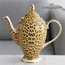 GobekUsa Bone China Tea Pot: Elegant European Porcelain Coffee Pot for Tea Lovers.
