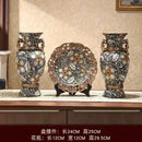 GobekUsa Resin Vase Dried Flowers Arrangement for Living Room Decor