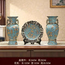 GobekUsa Resin Vase Dried Flowers Arrangement for Living Room Decor